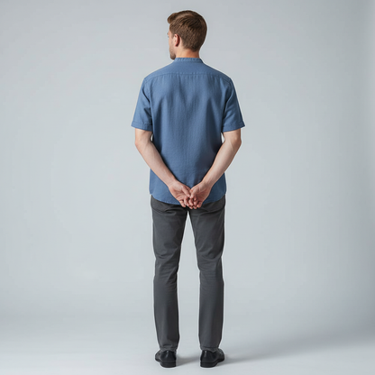 Capri-Hemd | Herren-Langarmhemd