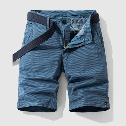 Cargo-Shorts Herren Bequem Lockerer Schnitt Elastischer Bund 0