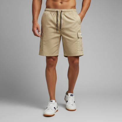 Cargo Shorts Herren Mit Kordelzug | Relaxed Fit Cargoshorts