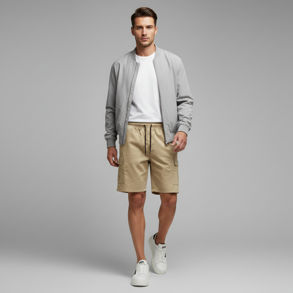 Cargo Shorts Herren Mit Kordelzug | Relaxed Fit Cargoshorts