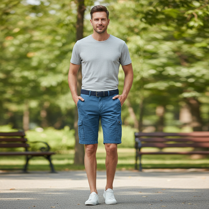 Herren-Cargoshorts