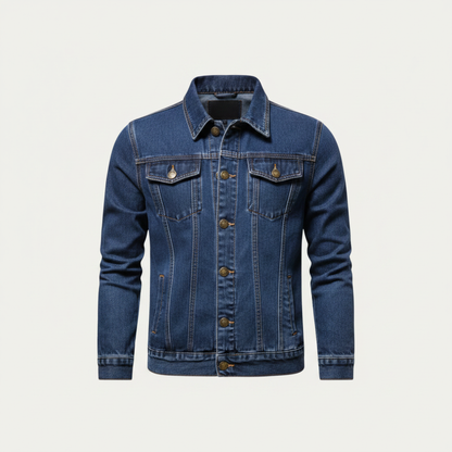 Denim Jacke Herren | Trucker-Schnitt Casual Jacke
