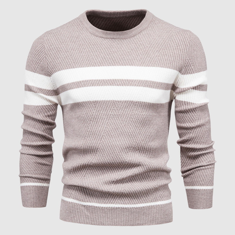 Eleganter Herrenpullover mit Streifenmuster | Herrenpullover 3