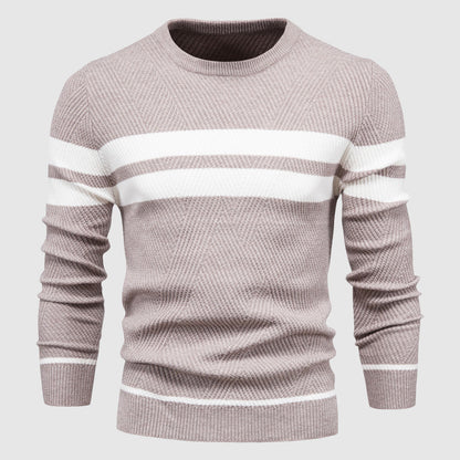 Eleganter Herrenpullover mit Streifenmuster | Herrenpullover 3