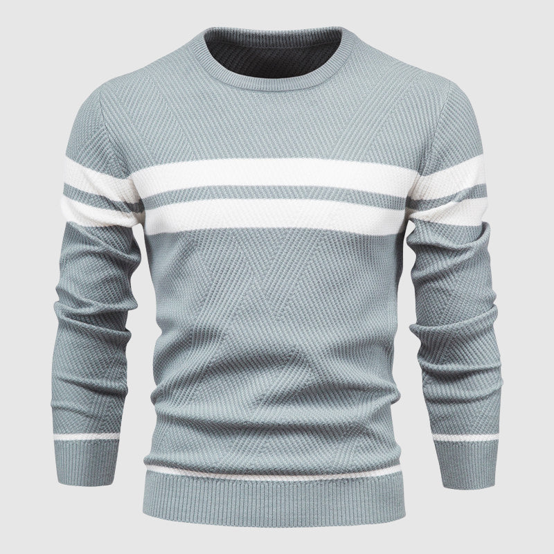Eleganter Herrenpullover mit Streifenmuster | Herrenpullover 4