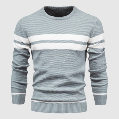 Eleganter Herrenpullover mit Streifenmuster | Herrenpullover 4