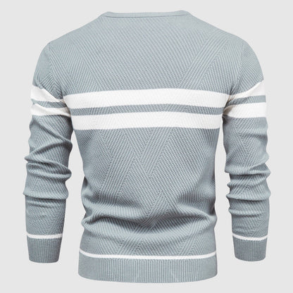 Eleganter Herrenpullover mit Streifenmuster | Herrenpullover 5