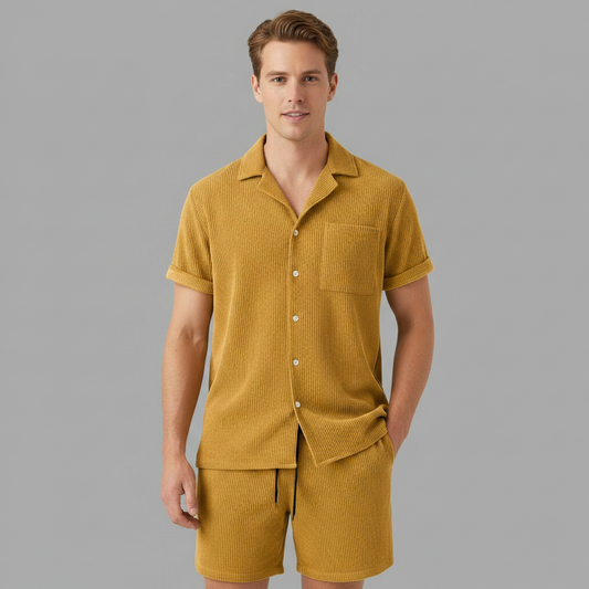 Harold Herren Outfit Sommer | Zweiteiliges Kombinationsset