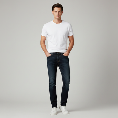 Bequeme Herrenjeans | Klassische Gerade Passform
