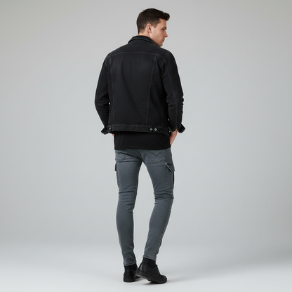 Cargo Jeans Herren | Vielseitige Ganzjahres-Jeans mit Taschen