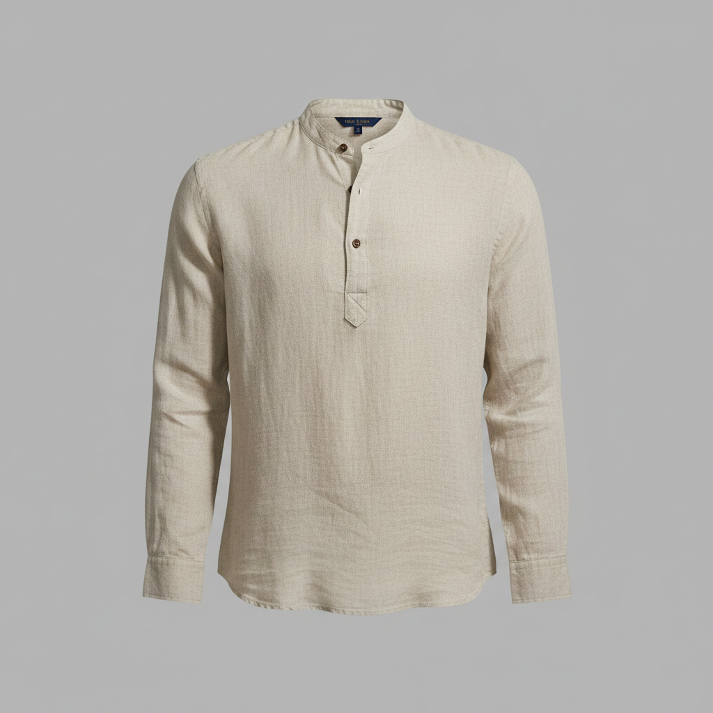 Henley-Shirt für Herren | Langärmlig, bequem, atmungsaktiv