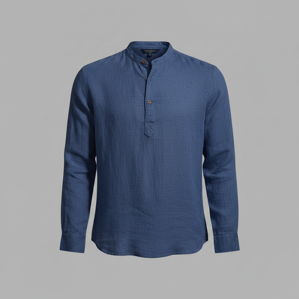 Henley-Shirt für Herren | Langärmlig, bequem, atmungsaktiv