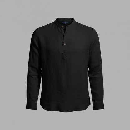 Henley-Shirt für Herren | Langärmlig, bequem, atmungsaktiv