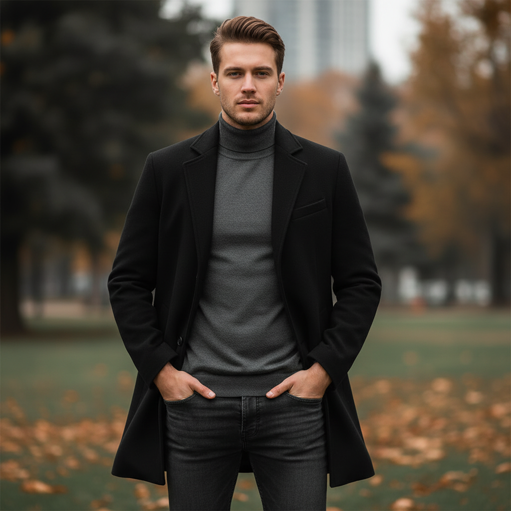 Maxwell Herren-Wollmantel | Wintermantel