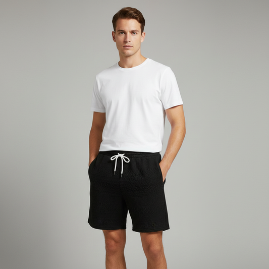 Herren Shorts Finn | Atmungsaktive Kurze Hosen mit Kordelzug