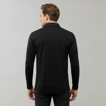 Langarm Poloshirt Herren | Klassisches Herren Poloshirt