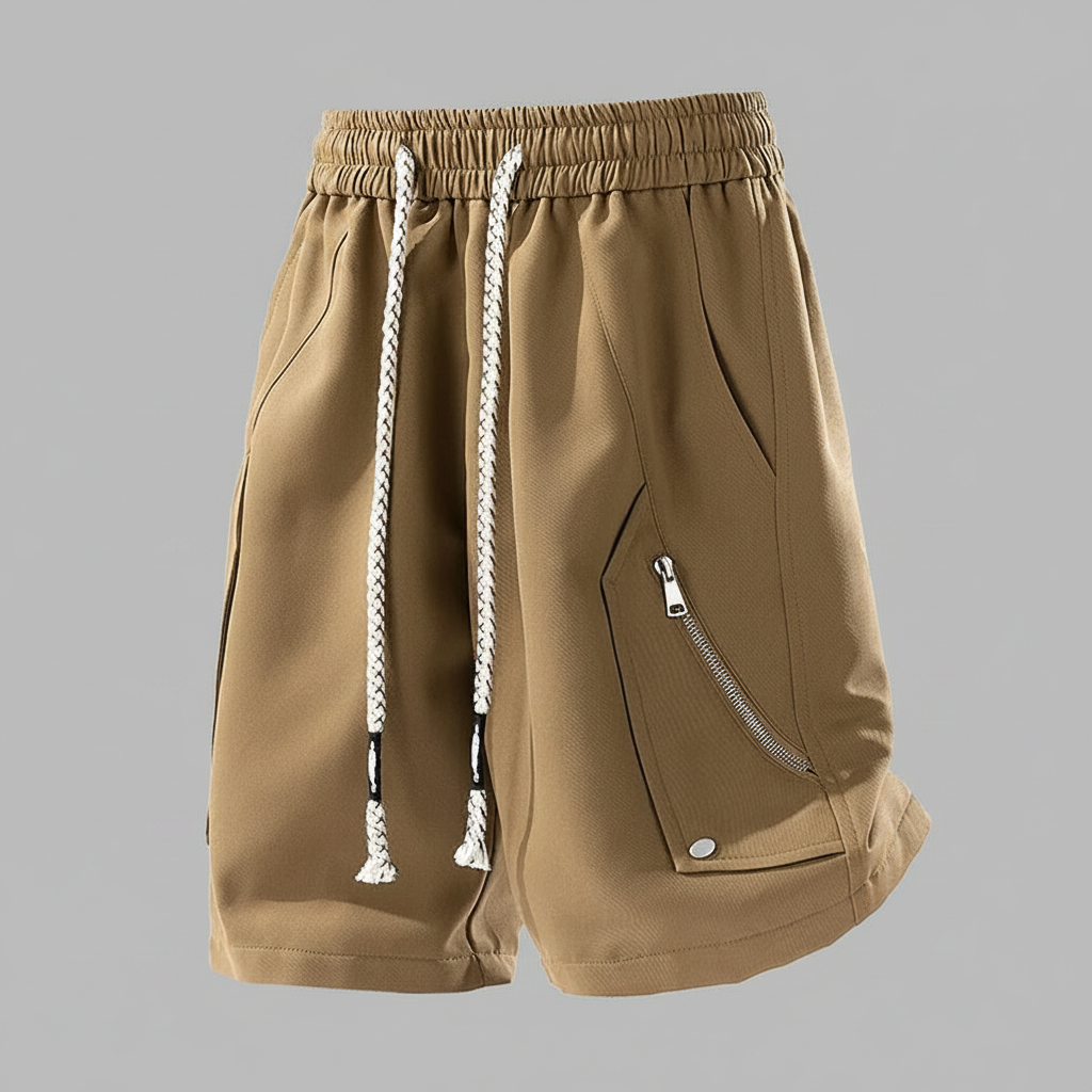 Utility-Shorts Mit Kordelzugbund | Kurze Hosen Herren