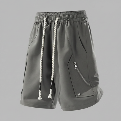 Utility-Shorts Mit Kordelzugbund | Kurze Hosen Herren