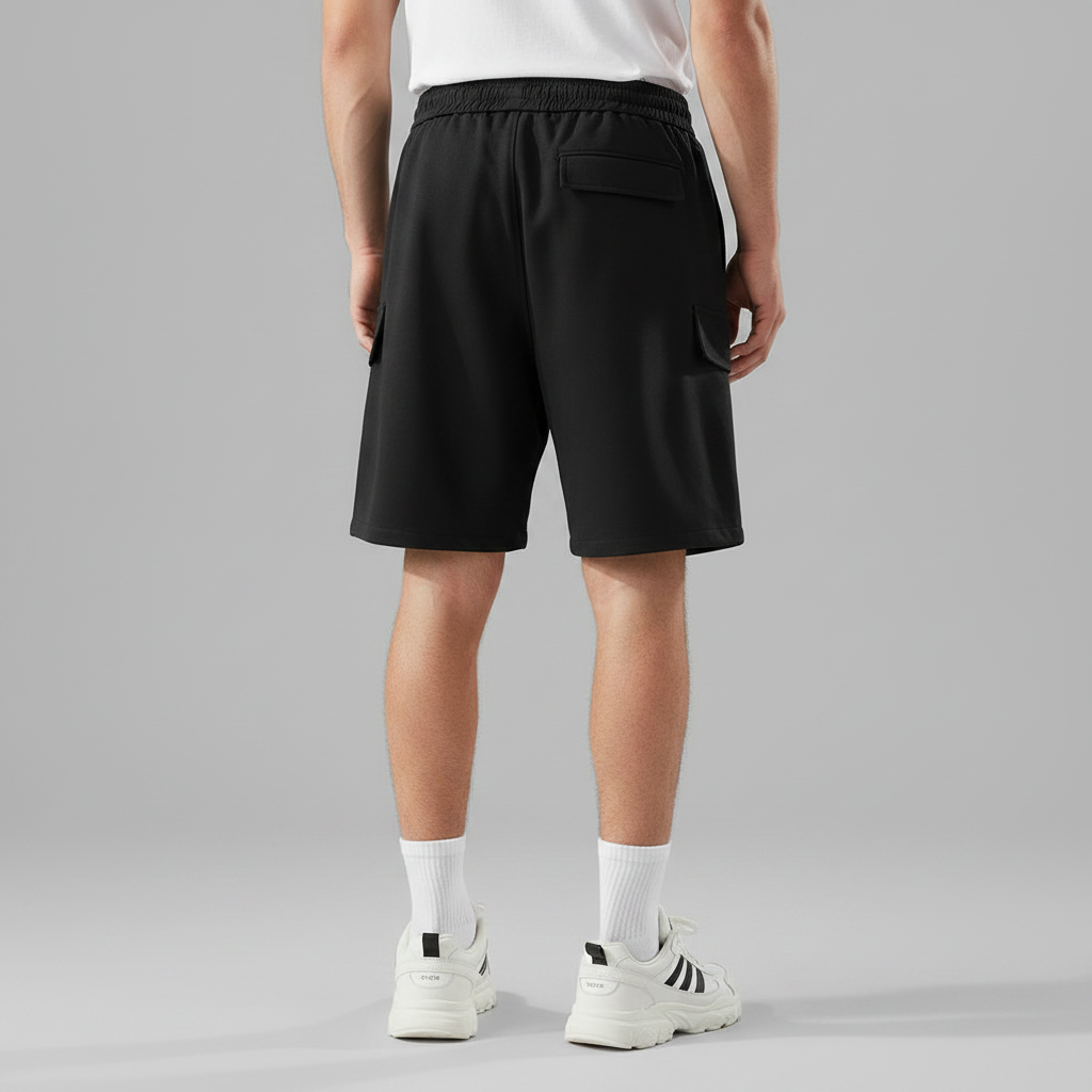 Utility-Shorts Mit Kordelzugbund | Kurze Hosen Herren